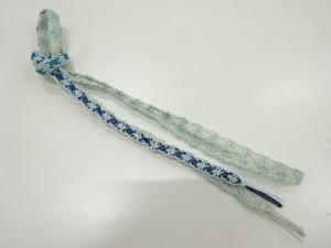 正絹　夏手組帯締め